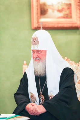 Игорь Додон провел встречу со Святейшим Патриархом Московским и всея Руси Кириллом