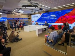 Igor Dodon a susținut o conferință de presă la Moscova