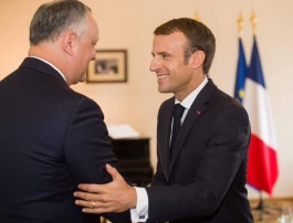 Президент Республики Молдова совершает рабочий визит в Париж