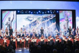 Президент Республики Молдова принял участие в торжественном собрании по случаю подведения итогов Года Святого Штефана Великого