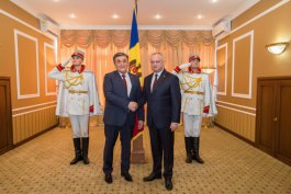 Президент Республики Молдова принял верительные грамоты от пяти назначенных послов