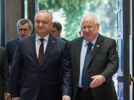 Президент Республики Молдова провел встречу с Президентом Государства Израиль