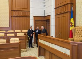 Igor Dodon a avut o întrevedere cu doi ex-președinți ai Moldovei