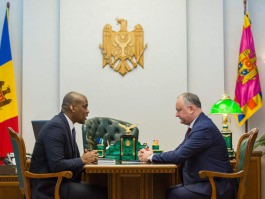 Igor Dodon met with the US Ambassador to Moldova