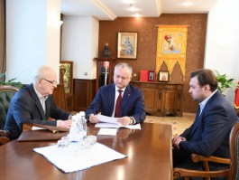 Igor Dodon had a meeting with MP Eduard Smirnov 