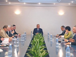 Igor Dodon a prezidat o ședință de lucru cu conducătorii comisiilor Consiliului Societății Civile