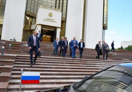 Igor Dodon a avut o întrevedere cu o delegație a Guvernului Rusiei