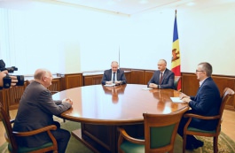 Президент Республики Молдова провел встречу с Послом Королевства Бельгия