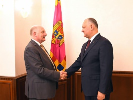 Президент Республики Молдова провел встречу с Послом Королевства Бельгия