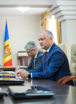 President of the Republic of Moldova and representatives of Superior Council of Magistracy had a discussion