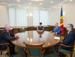 Președintele Moldovei a avut o întrevedere cu Ambasadorul Irlandei