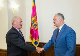 Președintele Moldovei a avut o întrevedere cu Ambasadorul Irlandei