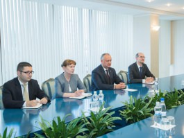 Președintele Republicii Moldova a avut o întrevedere cu Adjunctul Administratorului Biroului USAID pentru Europa şi Eurasia, Brock Bierman