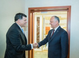 Președintele Republicii Moldova a avut o întrevedere cu Adjunctul Administratorului Biroului USAID pentru Europa şi Eurasia, Brock Bierman
