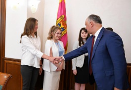 Studenți masteranzi din diasporă efectuează un stagiu de practică la Președinția Republicii Moldova.