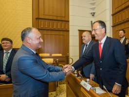 Președintele Republicii Moldova a avut o întrevedere cu reprezentanții mediatorilor și observatorilor din cadrul formatului „5+2”