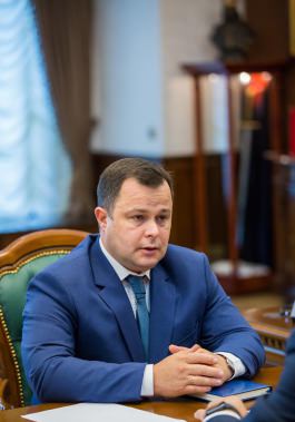 Игорь Додон провел встречу с директором Службы информации и безопасности Александром Есауленко.