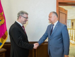 Глава государства провел встречу с Послом Чешской Республики