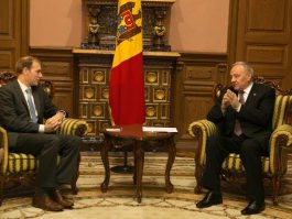 Moldovan president, IMF official address cooperation, assistance, new programme