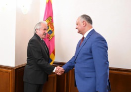 Игорь Додон провел встречу с послом Турции