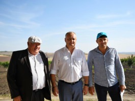 Igor Dodon a vizitat întreprinderea agricolă ”Basan-Agro”