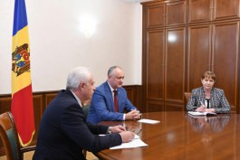 Șeful statului a avut o întrevedere cu ministrul agriculturii al Federației Ruse