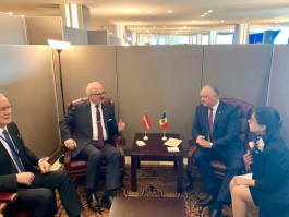 Президент Республики Молдова провел встречу с Президентом Латвийской Республики