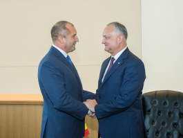 Președintele Igor Dodon a avut o întrevedere cu Președintele Bulgariei, Rumen Radev