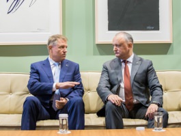 Президент Молдовы провел встречу с румынским коллегой
