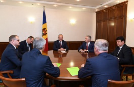 Президент Игорь Додон провел встречу с Государственным секретарем Совета безопасности Республики Беларусь