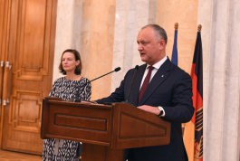 Șeful statului a participat la recepția oferită de Ambasada Republicii Federale Germania
