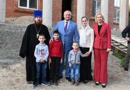 Președintele țării a felicitat locuitorii orașului Vulcănești cu ocazia Hramului orașului