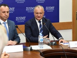 Președintele Republicii Moldova a vizitat Universitatea de Stat de Medicină și Farmacie „Nicolae Testemițanu”