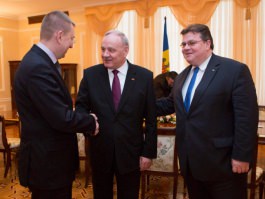 Moldovan president, Lithuanian, Latvian foreign ministers tackle European agenda