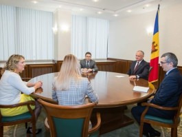 Президент принял нового руководителя миссии Международного республиканского института США в Молдове