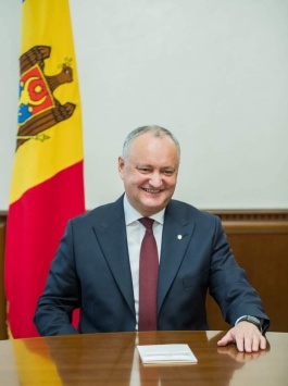Президент принял нового руководителя миссии Международного республиканского института США в Молдове