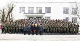 Comandantul Suprem al Forțelor Armate a participat la ceremonia de depunere a jurămîntului de către efectivul Brigăzii 2 infanterie motorizată „Ștefan cel Mare”