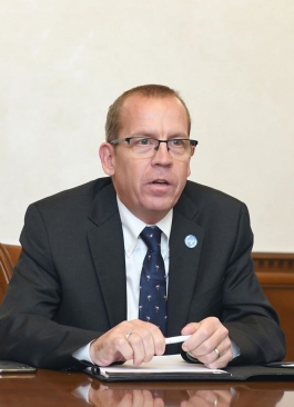 Șeful statului a avut o întrevedere cu Coordonatorul Rezident ONU în Republica Moldova