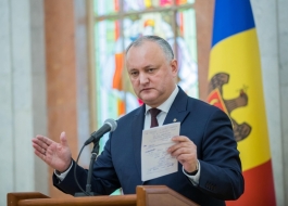 Igor Dodon a prezidat ședința Consiliului Suprem de Securitate