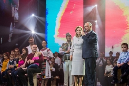 Cuplul prezidențial a participat la Concertul Festiv „Legarea Timpurilor…”