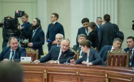 Președintele Republicii Moldova a participat la ședința lărgită a Consiliului Economic Suprem Eurasiatic