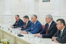 Президент Республики Молдова провел встречу с губернатором Санкт-Петербурга