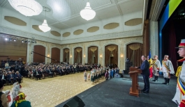 Președintele Republicii Moldova a participat la adunarea solemnă cu prilejul marcării a 25 ani de la crearea UTA Găgăuzia