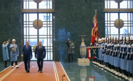Președintele Republicii Moldova a avut o întrevedere cu Președintele Republicii Turcia