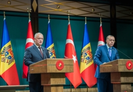 Igor Dodon și Recep Tayyip Erdogan au prezidat ședința Consiliului de Cooperare Strategică la Nivel Înalt între Moldova și Turcia