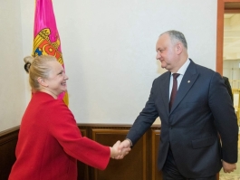Preşedintele Republicii Moldova a avut o întrevedere cu Coordonatorul Agenției Turcești de Colaborare și Coordonare în ţara noastră