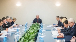 Igor Dodon a prezidat prima ședință din anul curent a Consiliului Suprem de Securitate