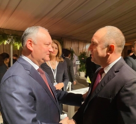 Президент Молдовы провел встречу с Президентом Болгарии