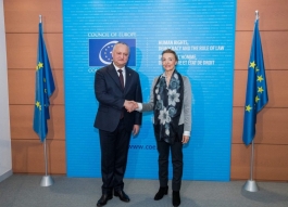 Глава государства провел встречу с Генеральным секретарем Совета Европы