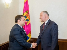 Президент страны провел встречу с представителями мониторинговой миссии МВФ в Молдове